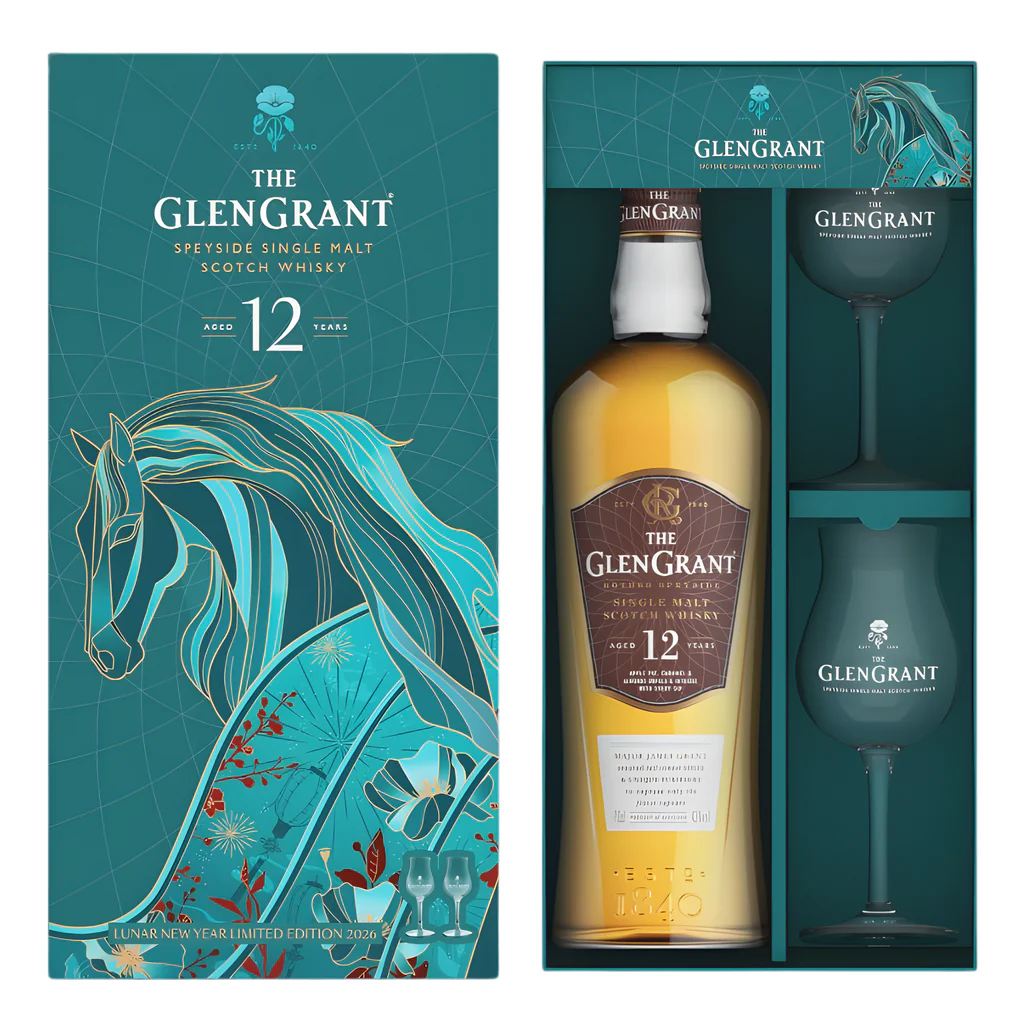 Glen Grant 12yo GB + 2glasses