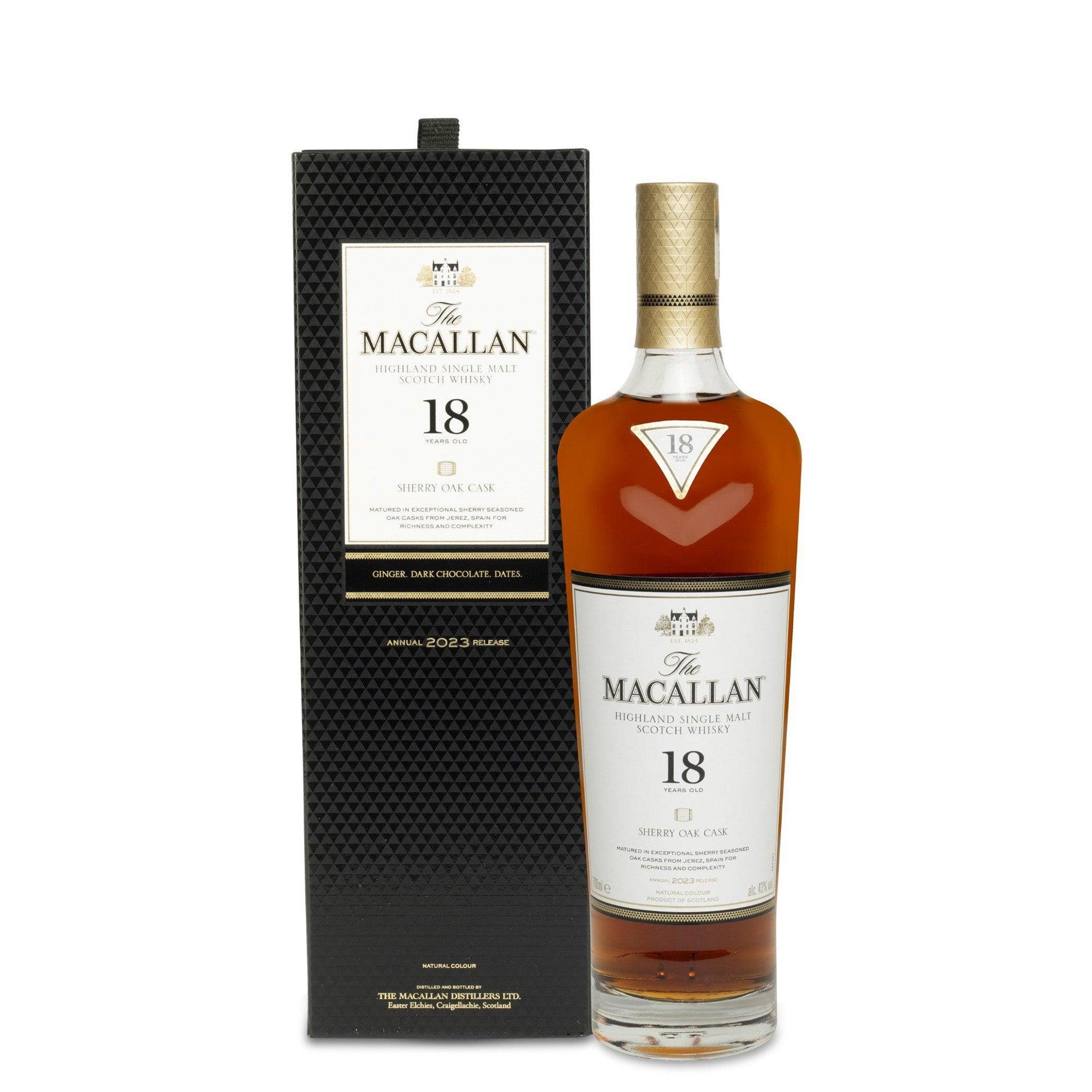 Macallan 18 yo Sherry Oak GB